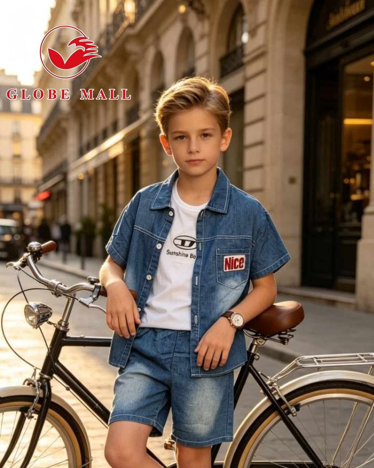 Urban Rider 3-Piece Denim Set