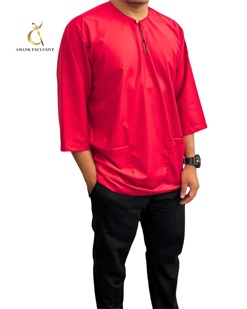 Men's Teluk Belanga Kurta Top