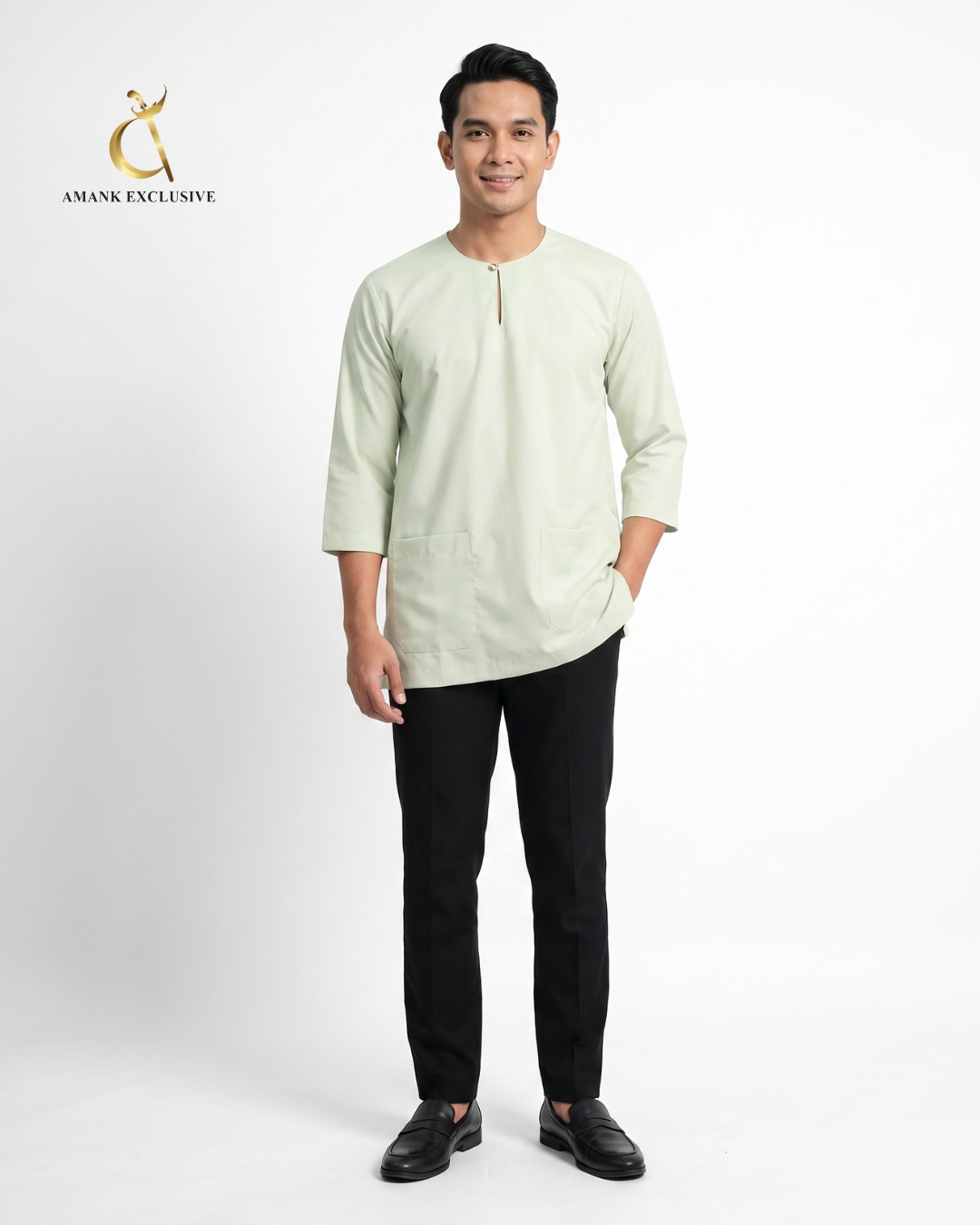 Men's Teluk Belanga Kurta Top