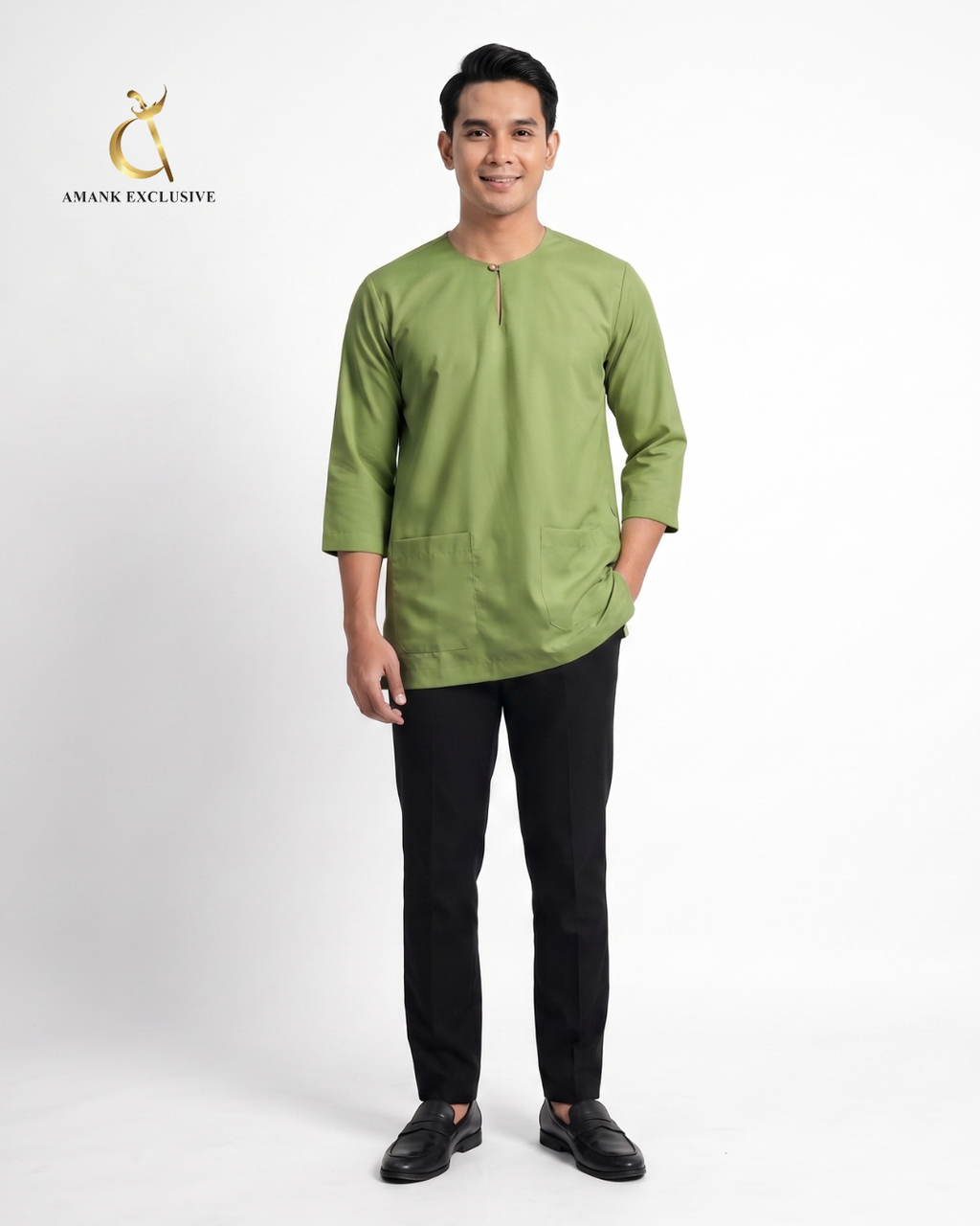 Men's Teluk Belanga Kurta Top