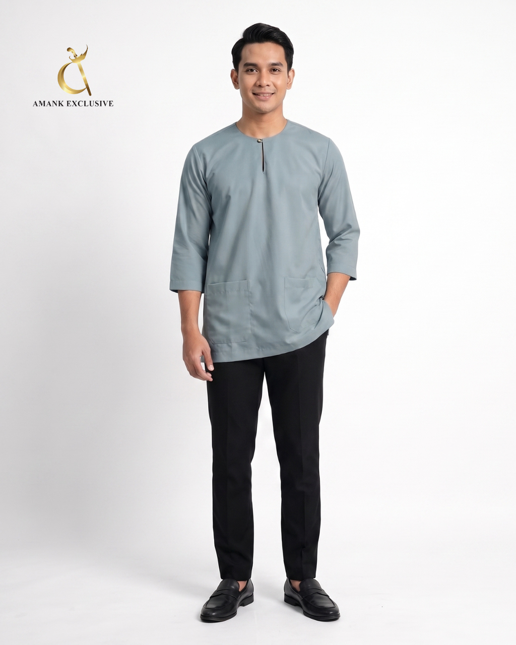Men's Teluk Belanga Kurta Top