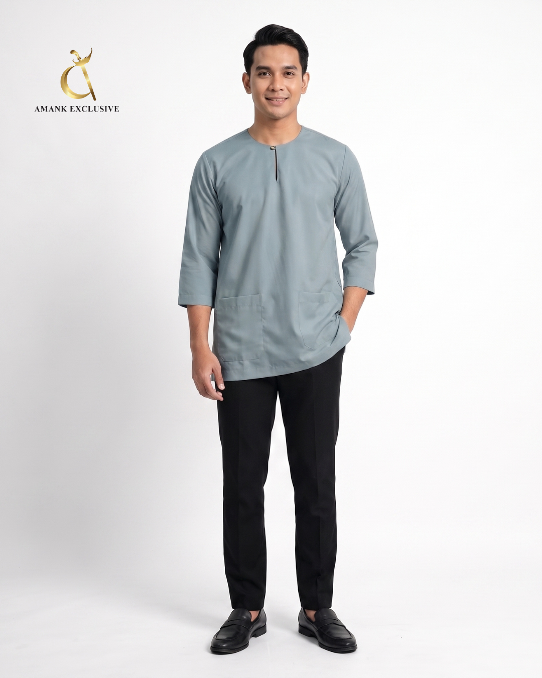 Men's Teluk Belanga Kurta Top