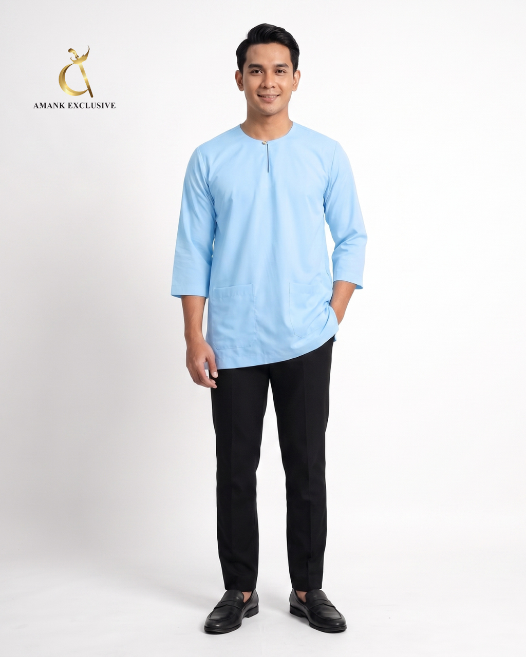 Men's Teluk Belanga Kurta Top