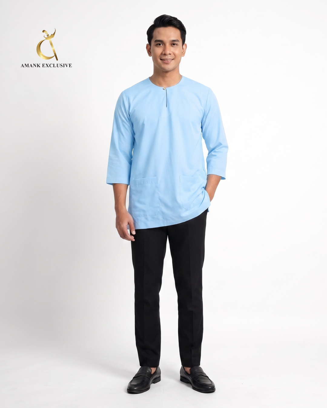 Men's Teluk Belanga Kurta Top