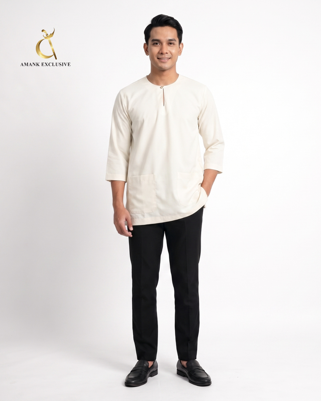 Men's Teluk Belanga Kurta Top