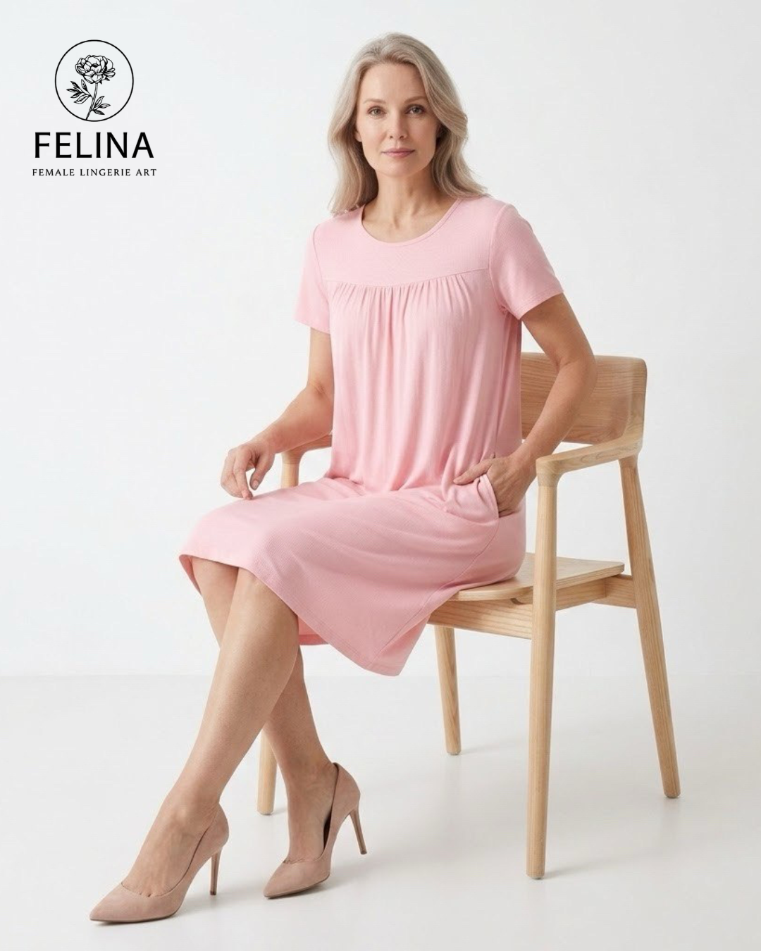 Women's Short Sleeve Nightdress