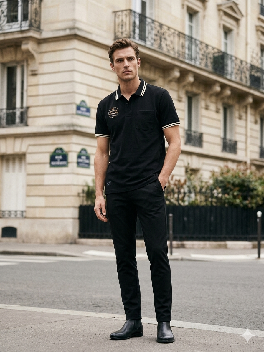 Regal Court Tipped Polo
