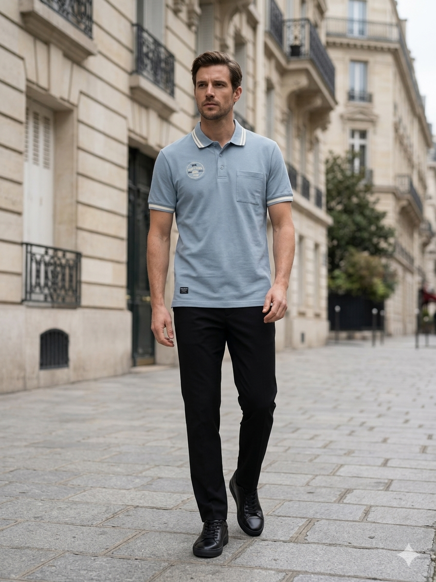 Regal Court Tipped Polo