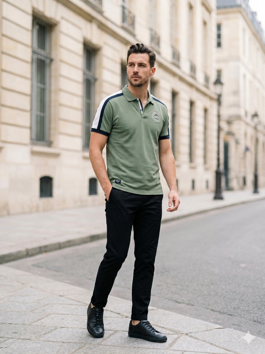 Regal Court Tipped Polo