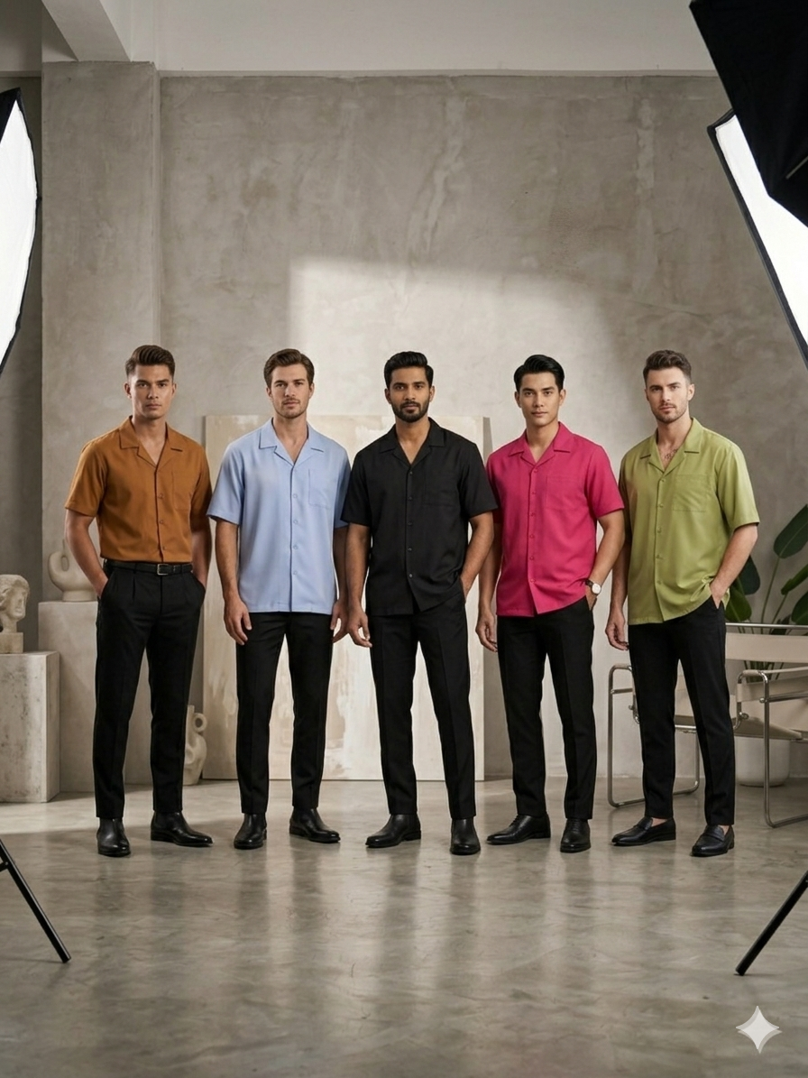 Zenith Mandarin-Collar Shirt