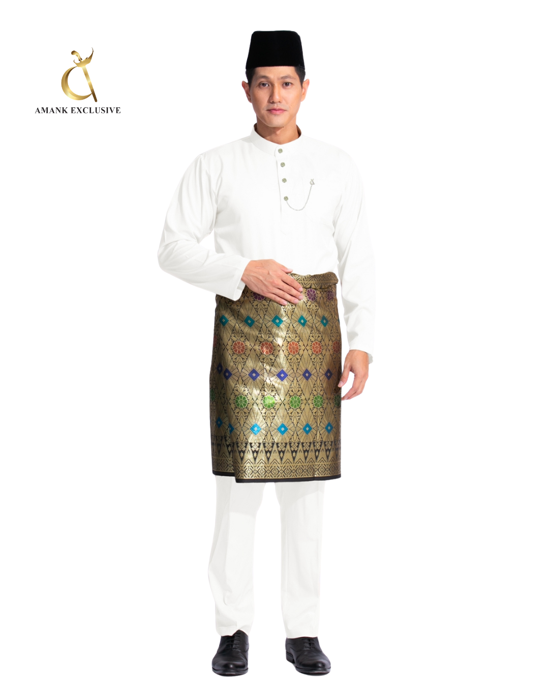 Men's Laksamana Series Cekak Musang Baju Melayu Set