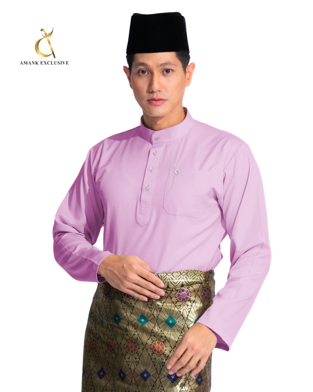 Men's Laksamana Series Cekak Musang Baju Melayu Set