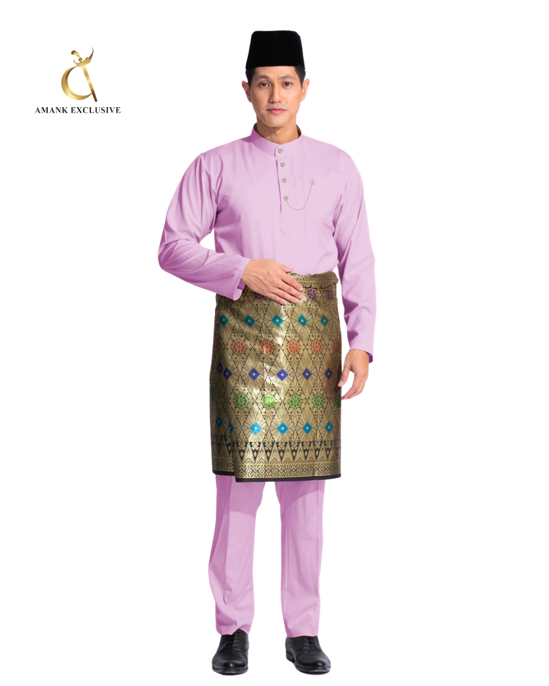 Men's Laksamana Series Cekak Musang Baju Melayu Set