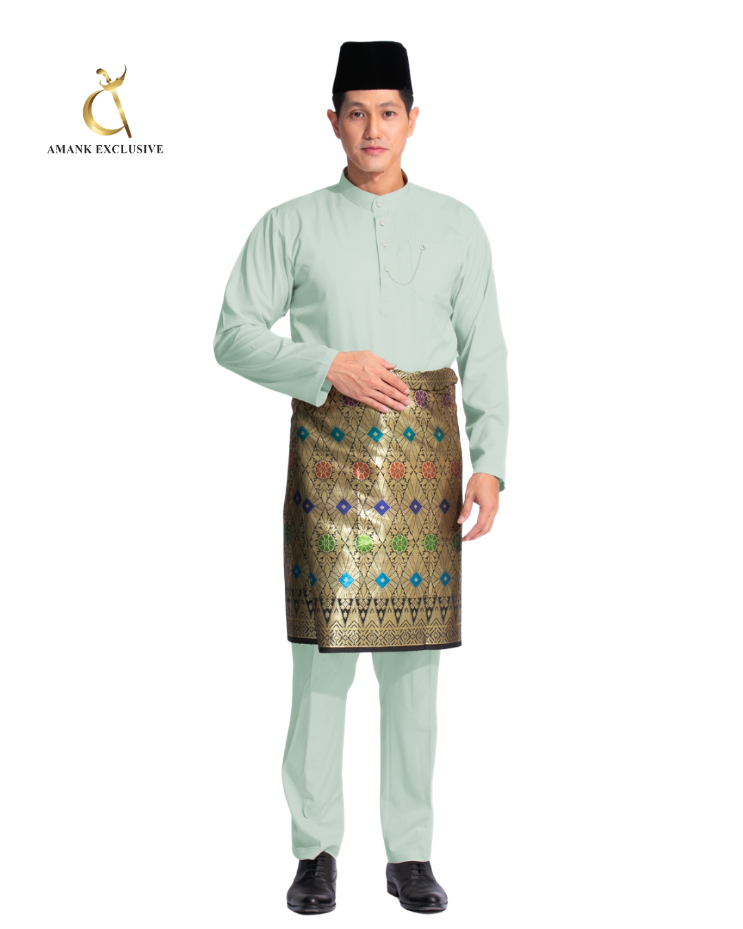 Men's Laksamana Series Cekak Musang Baju Melayu Set