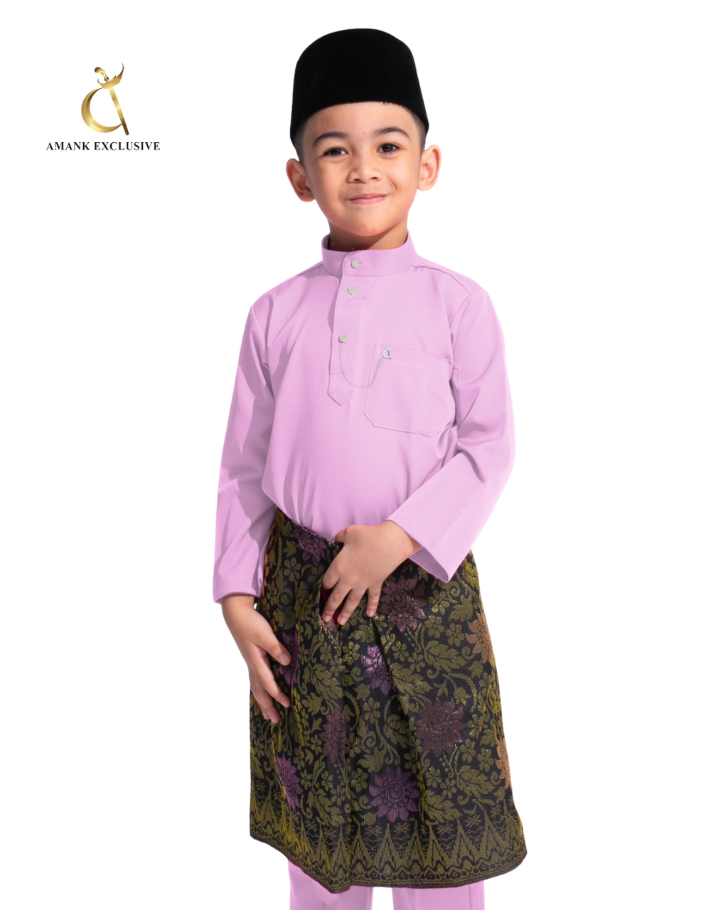 Men's Laksamana Series Cekak Musang Baju Melayu Set