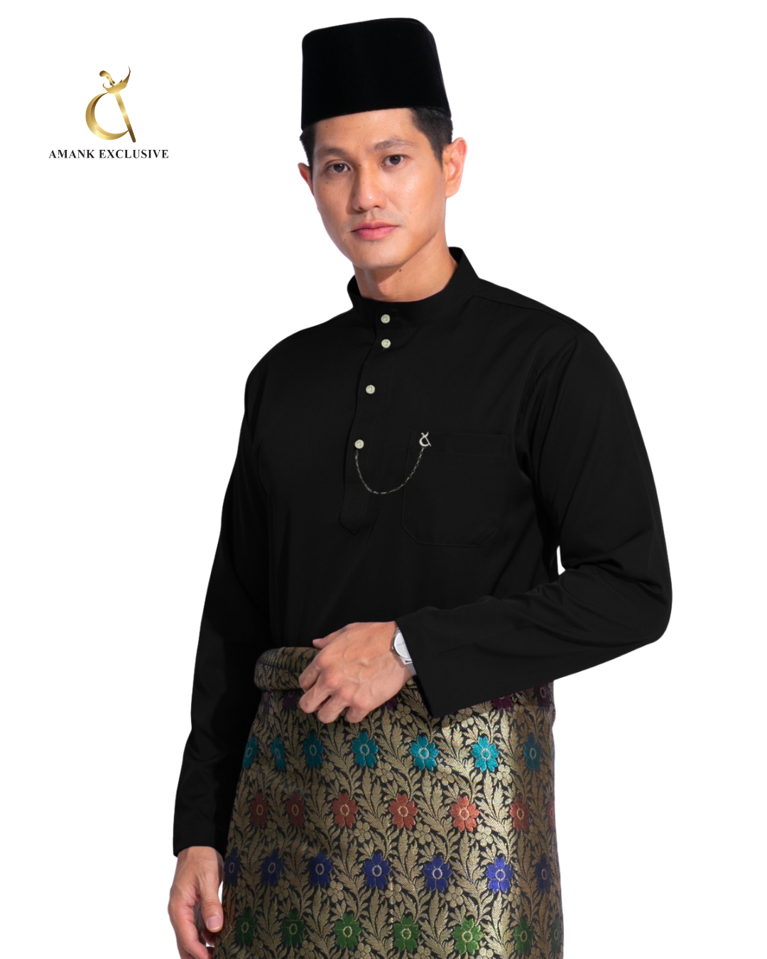 Men's Laksamana Series Cekak Musang Baju Melayu Set
