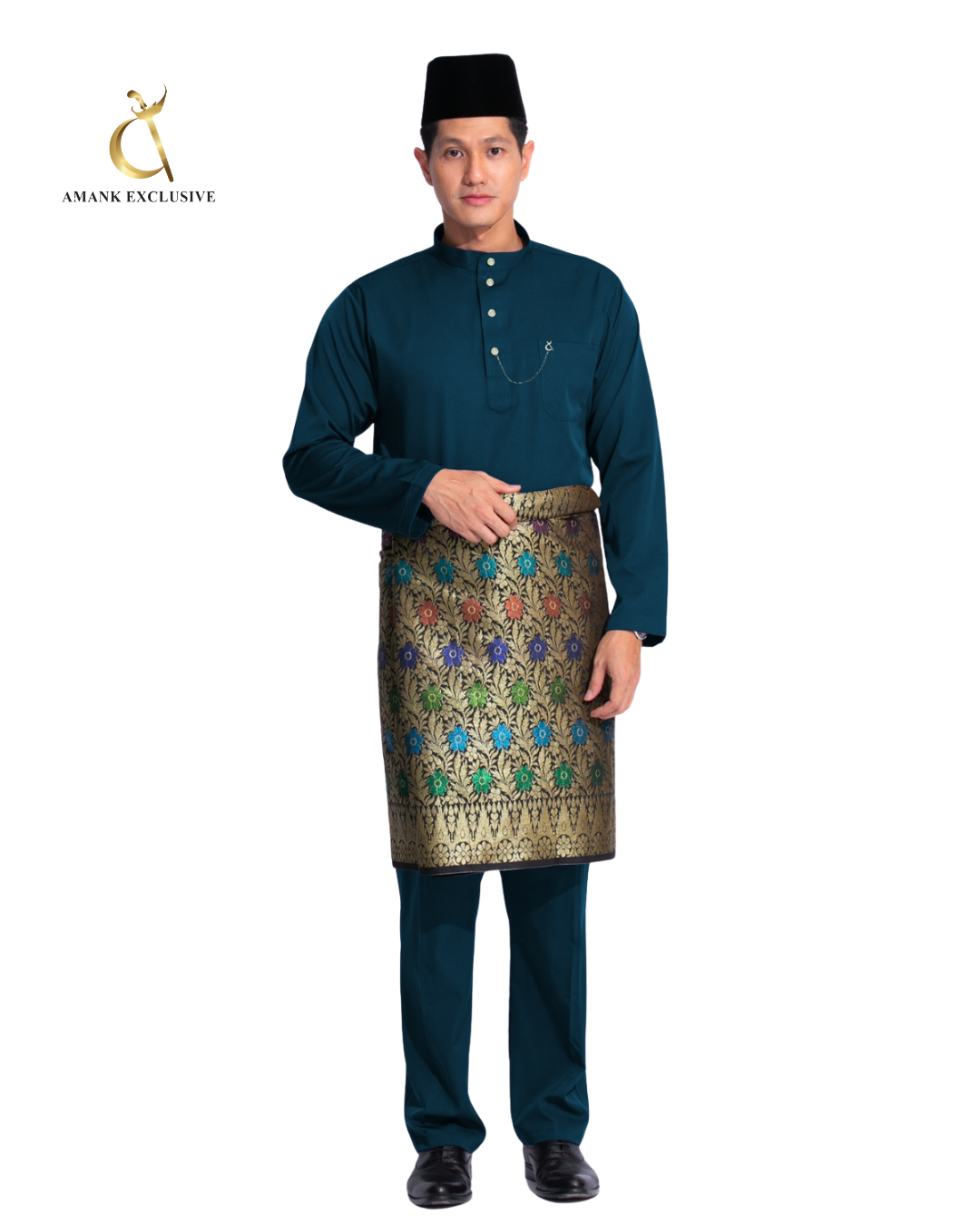 Men's Laksamana Series Cekak Musang Baju Melayu Set