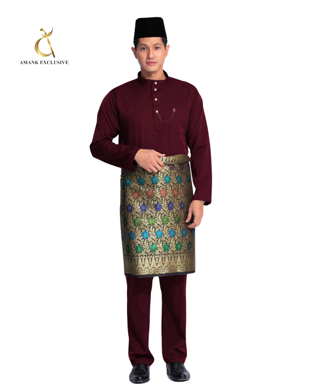 Men's Laksamana Series Cekak Musang Baju Melayu Set