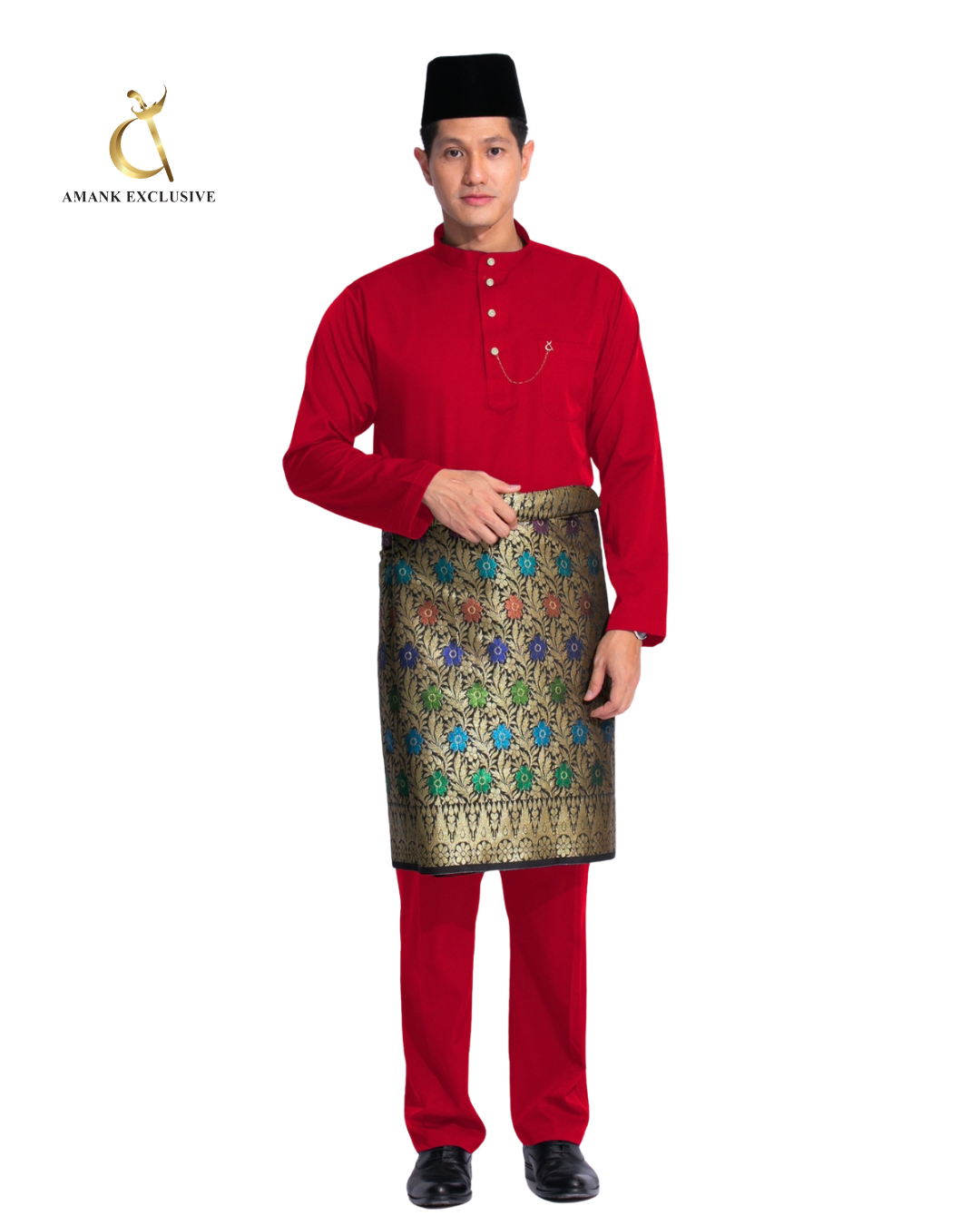 Men's Laksamana Series Cekak Musang Baju Melayu Set