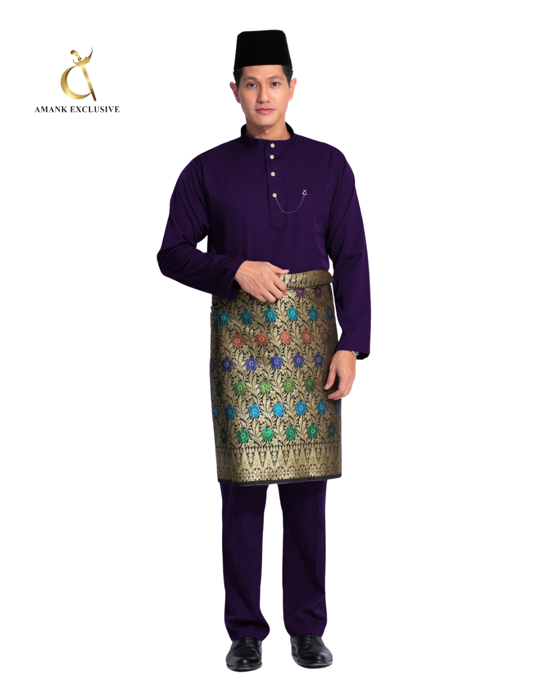 Men's Laksamana Series Cekak Musang Baju Melayu Set