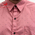 Men’s Plus Size Short Sleeve Printed Casual Shirt