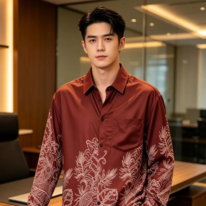 Maharaja Luxe Embroidered Shirt