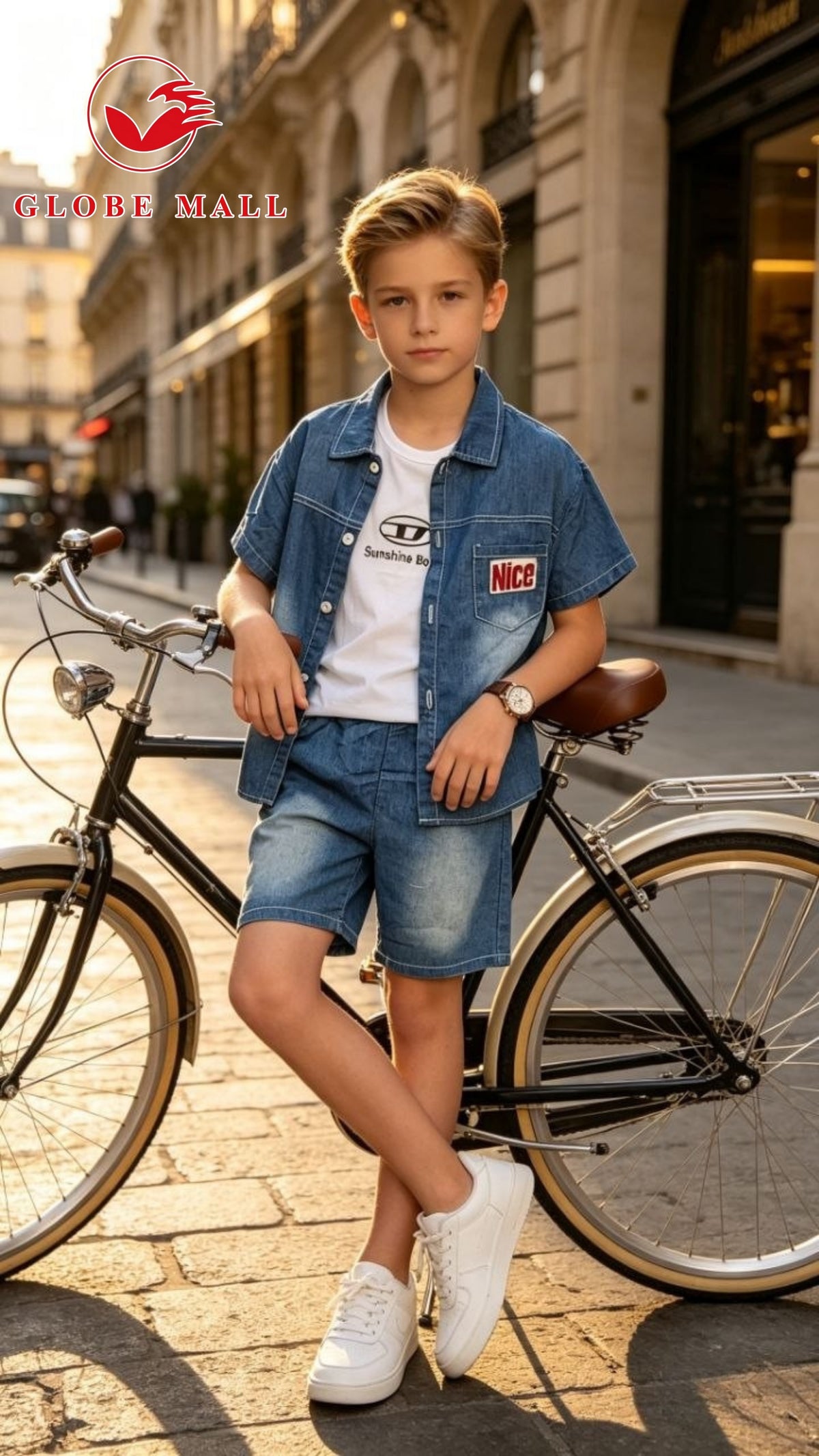 Urban Rider 3-Piece Denim Set