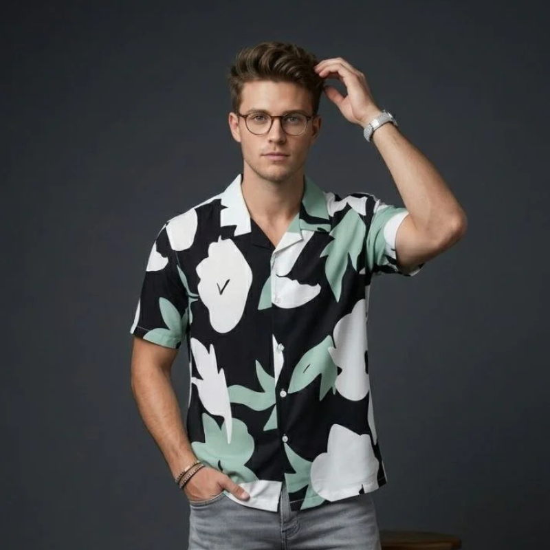 Riviera Abstract Resort Shirt