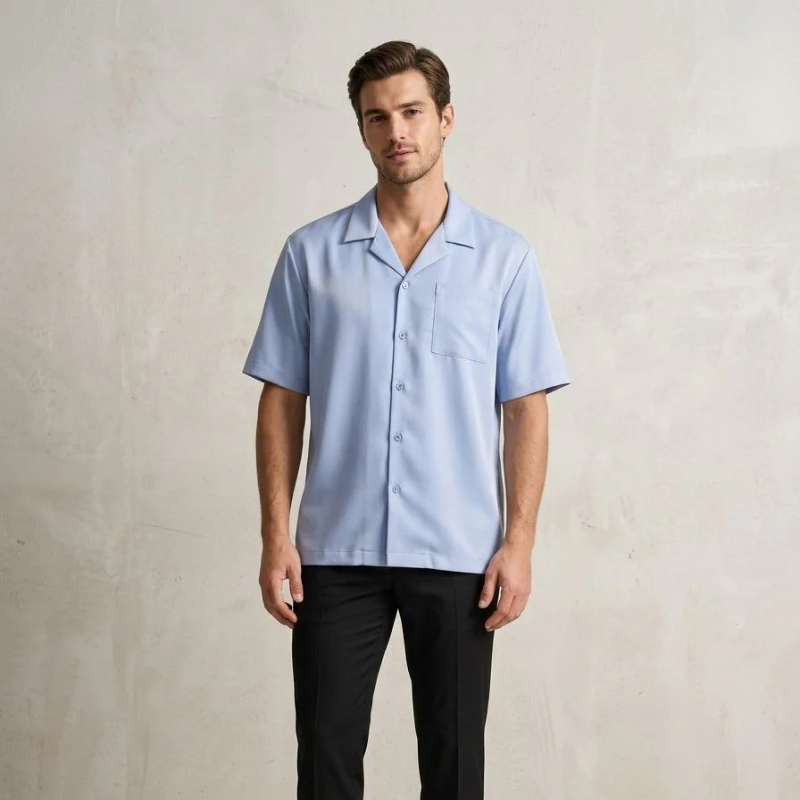 Zenith Mandarin-Collar Shirt