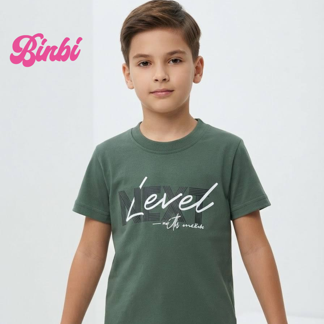 Boys' Short Sleeve Graphic T-Shirt Level