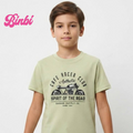 Boys' Short Sleeve Motorcycle Graphic T-Shirt