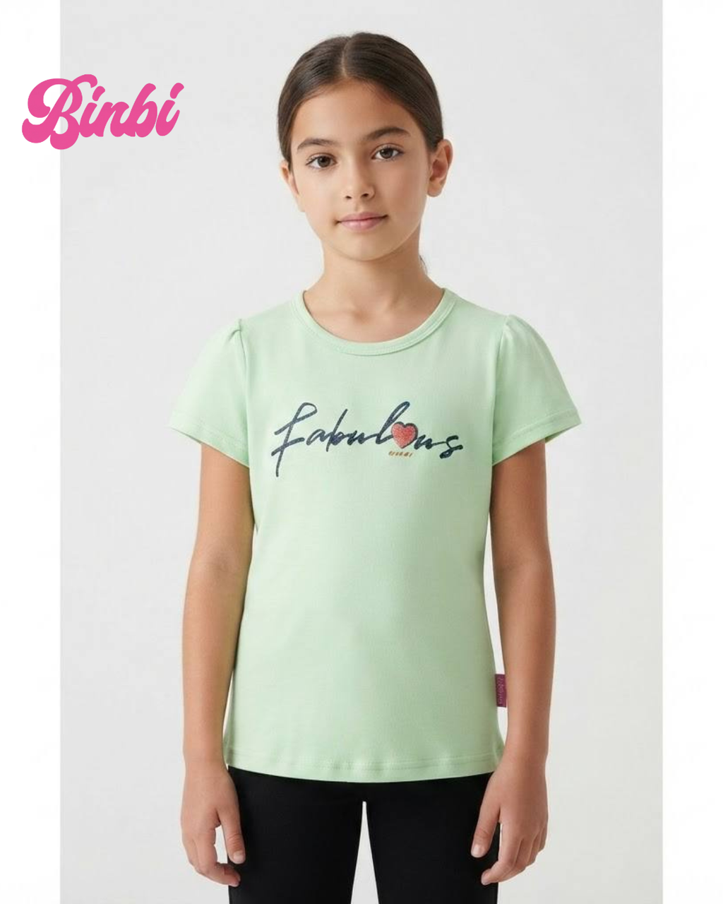 Girls' Short Sleeve Graphic T-Shirt Fabulous