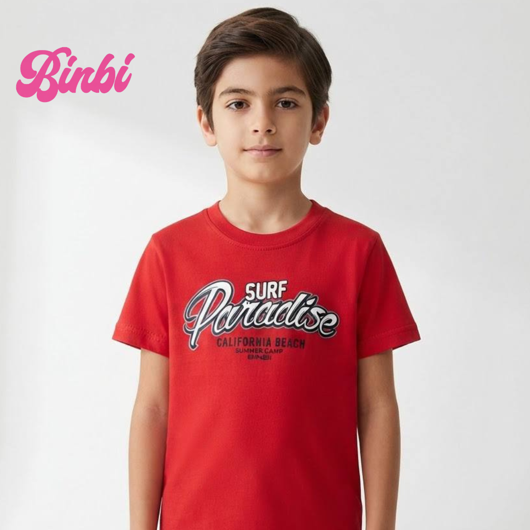 Boys' Short Sleeve Graphic T-Shirt Surf Paradise
