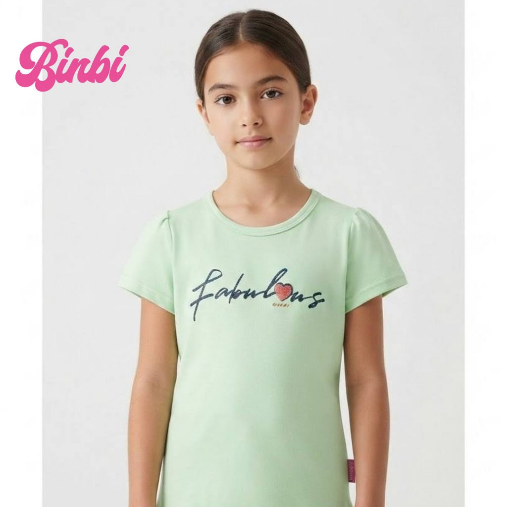 Girls' Short Sleeve Graphic T-Shirt Fabulous