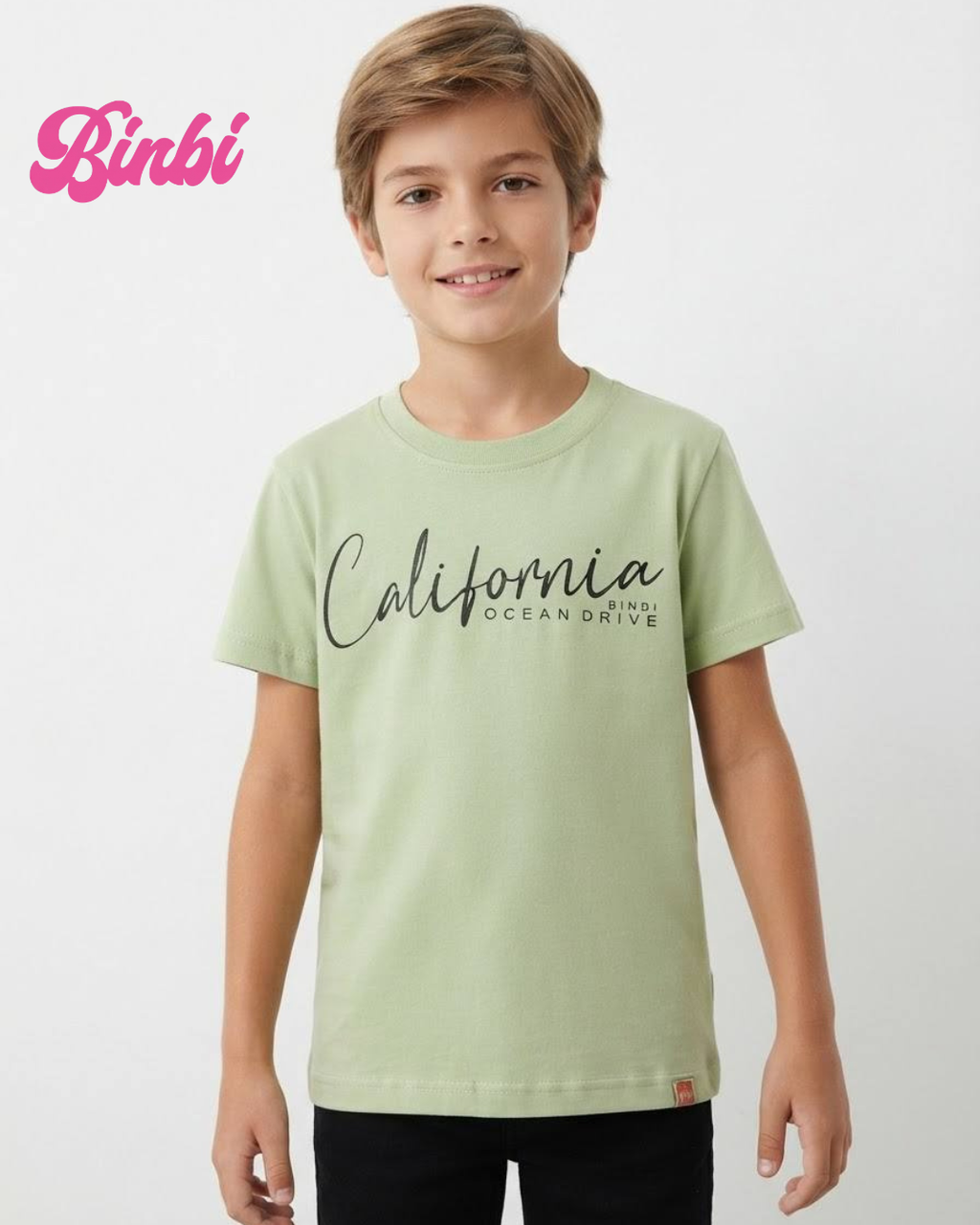 Boys' Short Sleeve Graphic T-Shirt California Ocean Drive
