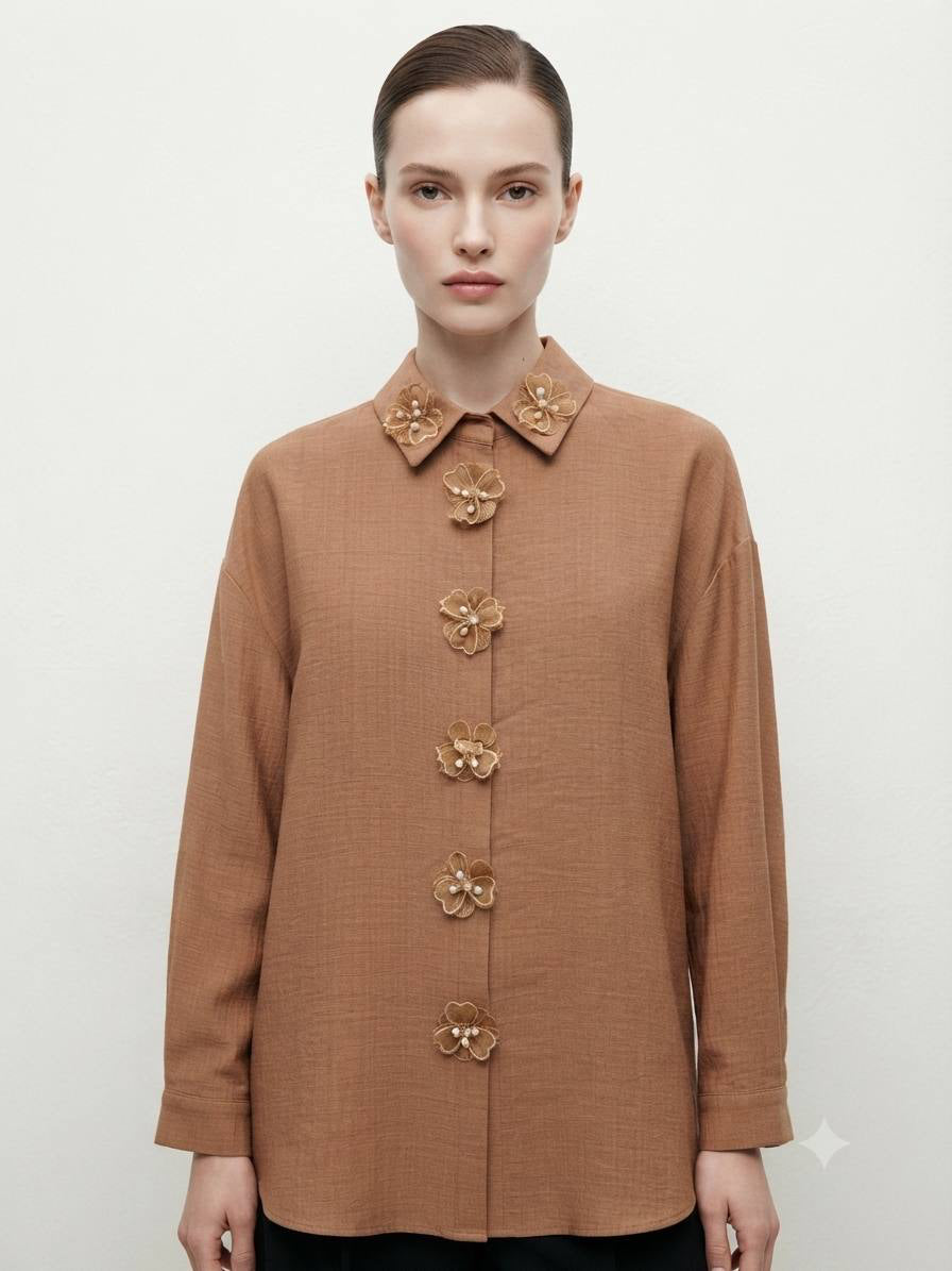 Artisanal Palette Watercolor Blouse