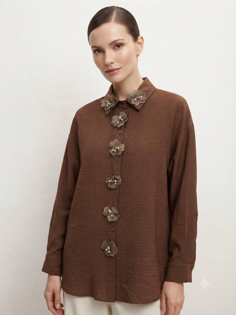 Artisanal Palette Watercolor Blouse
