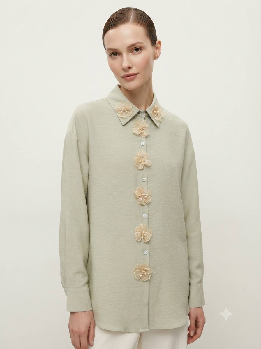 Artisanal Palette Watercolor Blouse