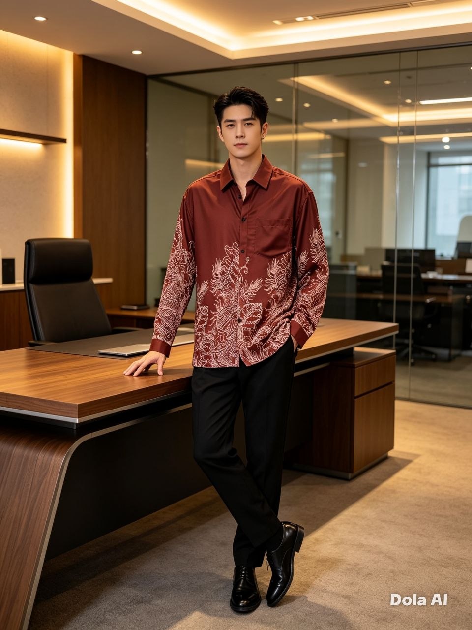 Maharaja Luxe Embroidered Shirt