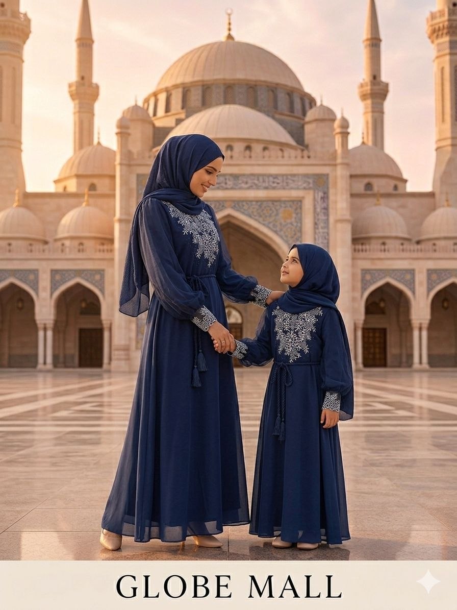Sultana Royal Open Abaya Set