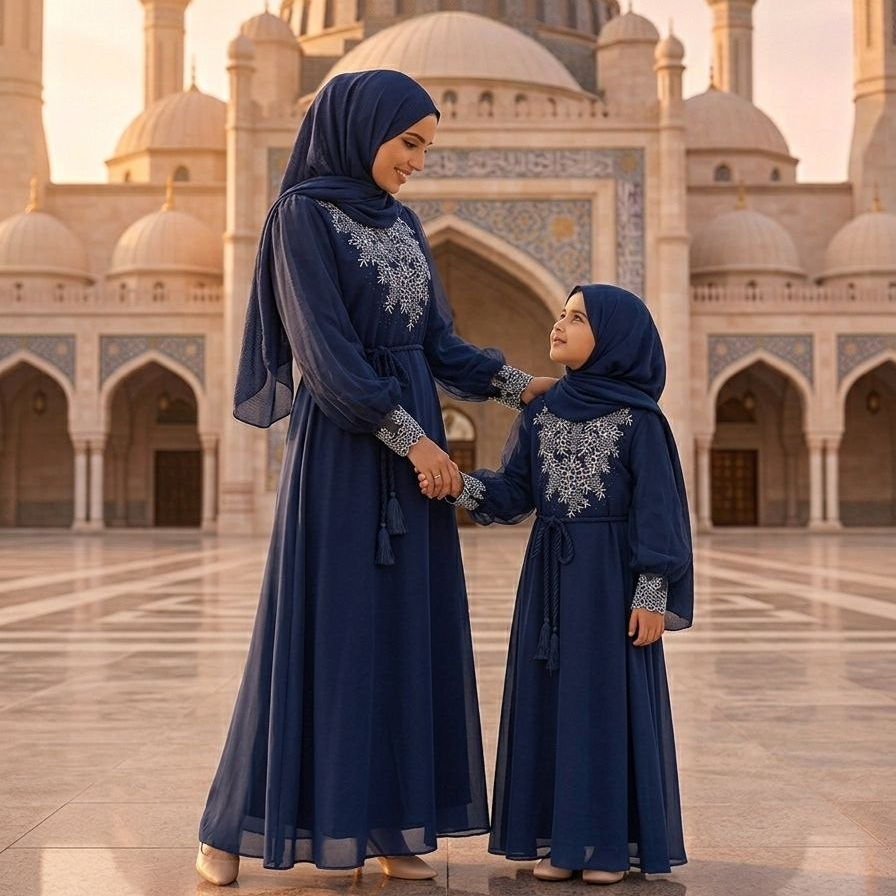 Sultana Royal Open Abaya Set