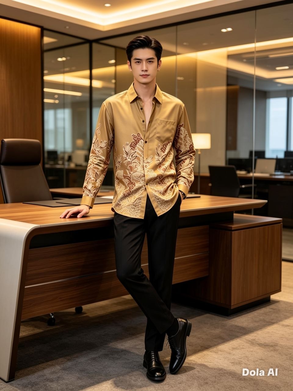 Maharaja Luxe Embroidered Shirt