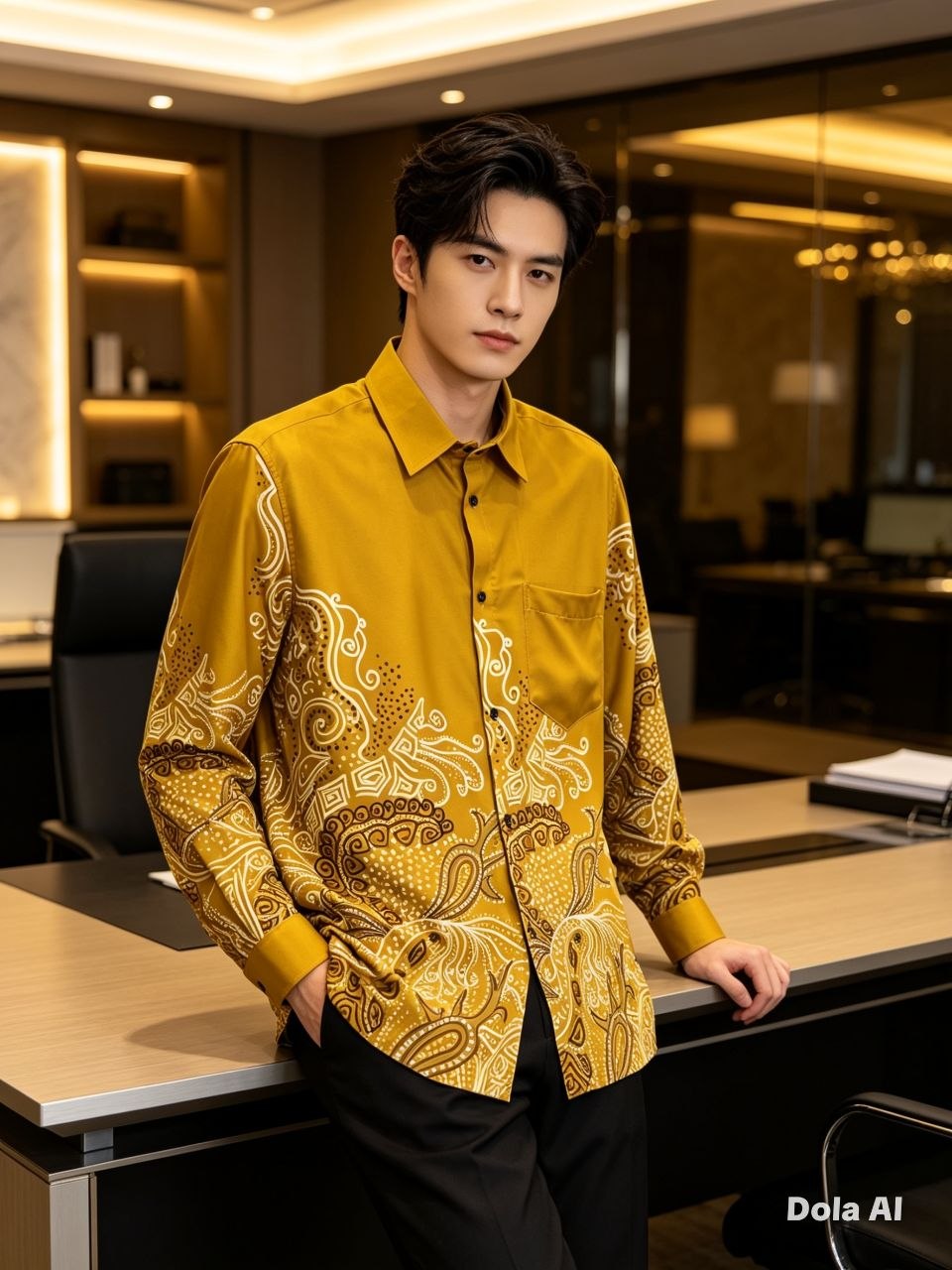 Maharaja Luxe Embroidered Shirt