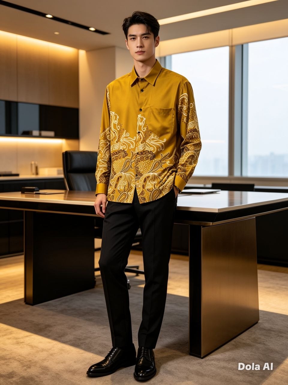 Maharaja Luxe Embroidered Shirt