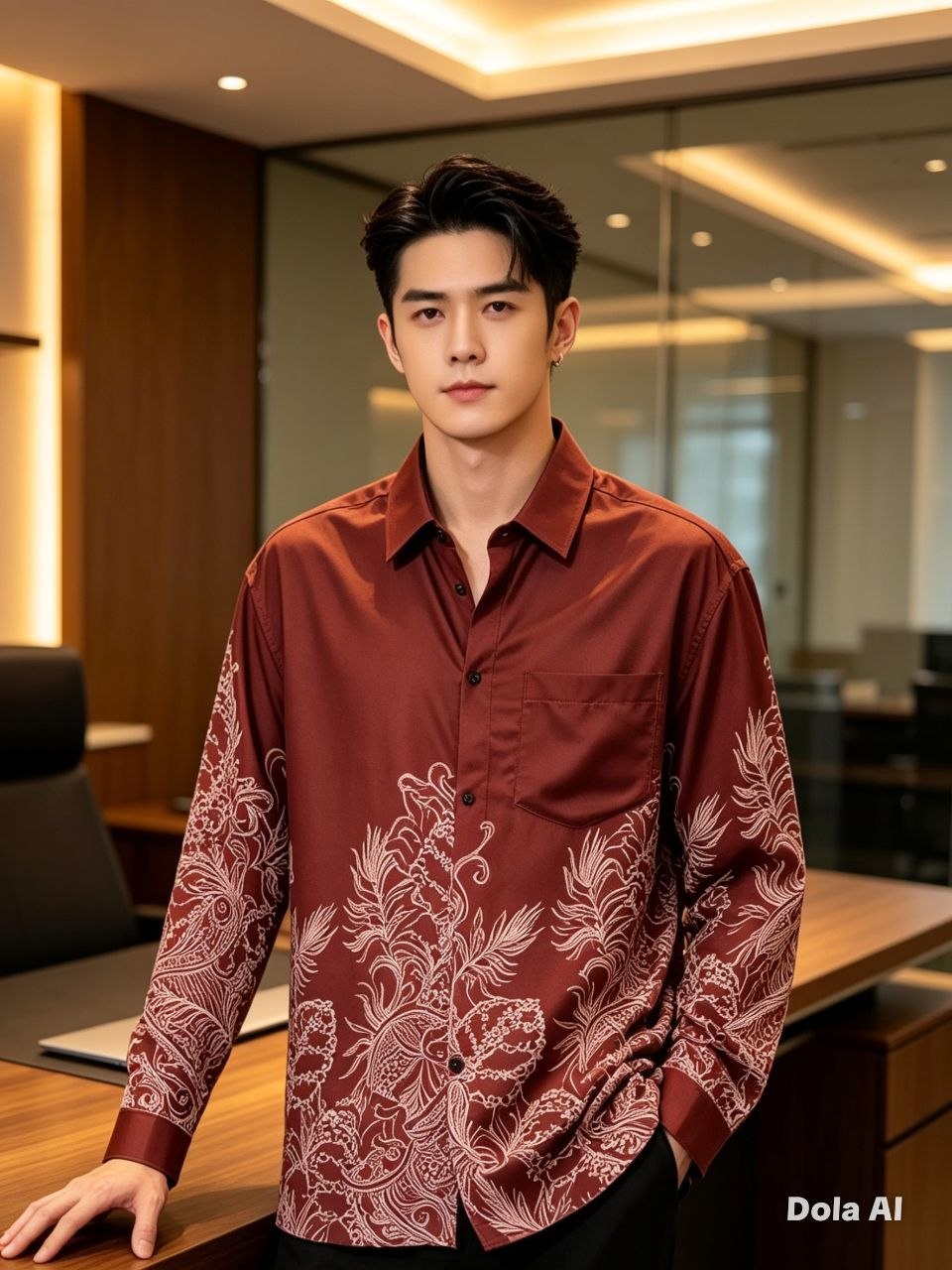 Maharaja Luxe Embroidered Shirt