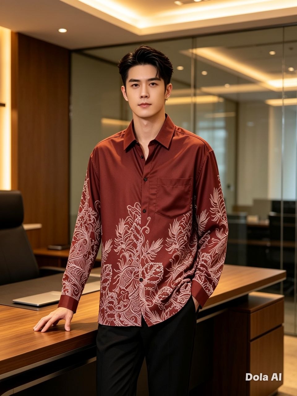 Maharaja Luxe Embroidered Shirt
