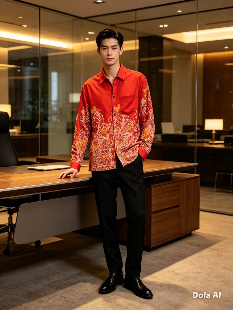 Maharaja Luxe Embroidered Shirt
