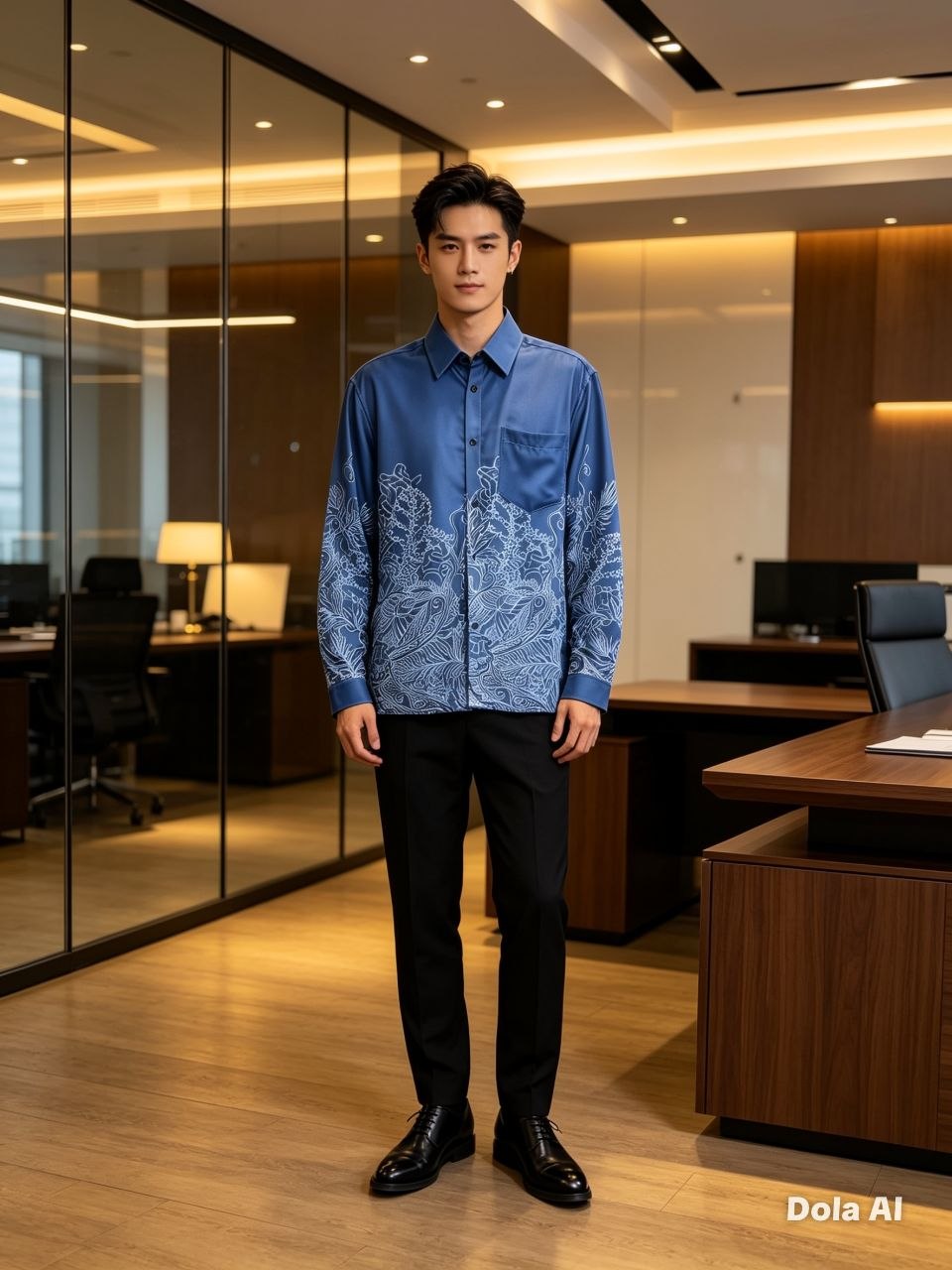 Maharaja Luxe Embroidered Shirt