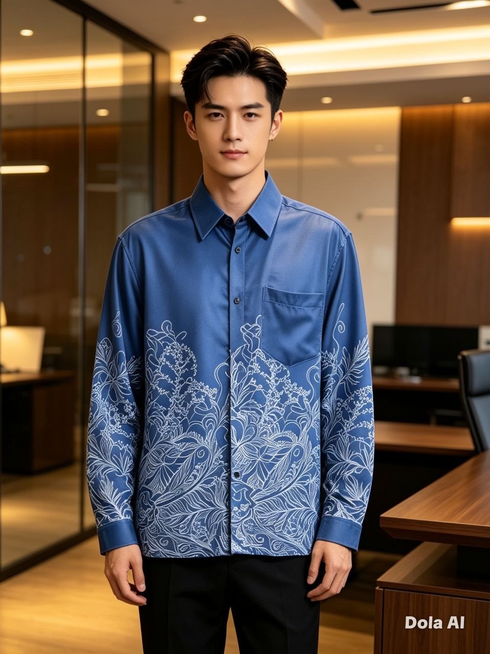 Maharaja Luxe Embroidered Shirt