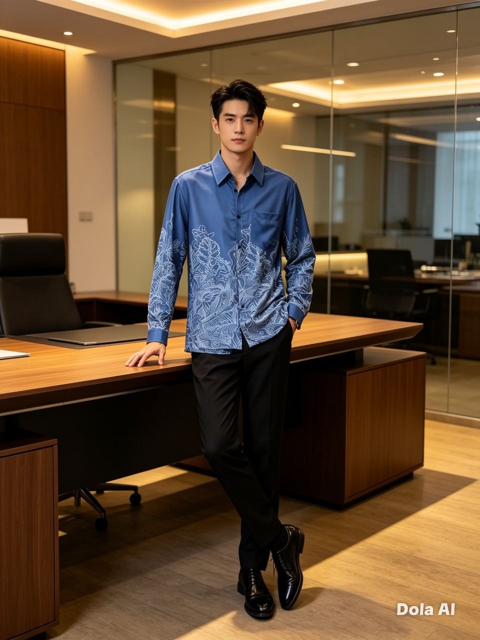 Maharaja Luxe Embroidered Shirt